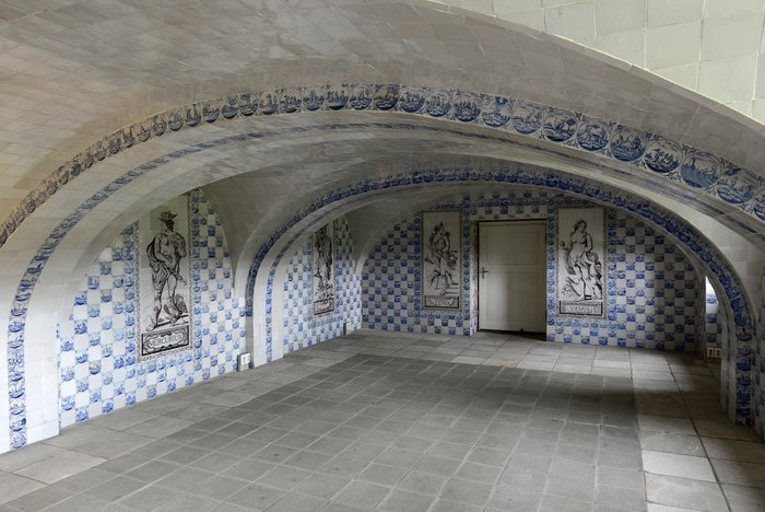 Abbildung 1: Blick in den Sommersaal des Schlosses Oranienbaum. © Landesamt für Denkmalpflege und Archäologie Sachsen-Anhalt, Gunar Preuß.